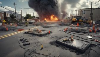 Gefährliche Gasexplosion bei Glasfaserarbeiten wirft Schatten auf den Ausbau des Internetnetzes